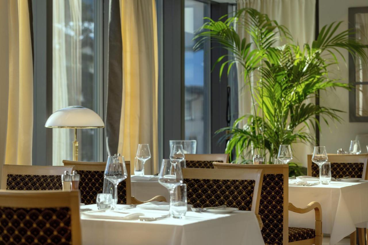 Precise Tale Seehof Davos Buitenkant foto Restaurant