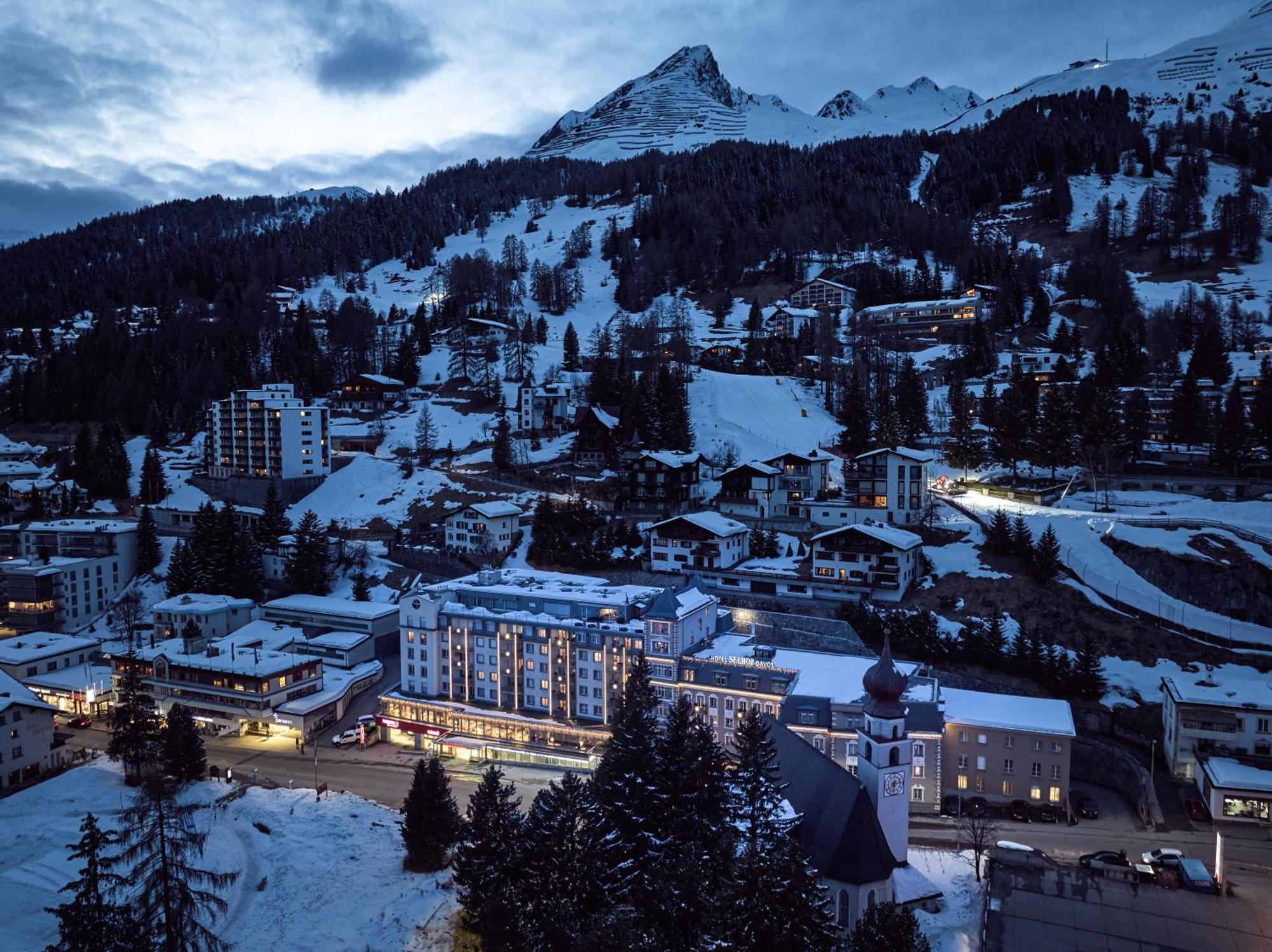 Precise Tale Seehof Davos Buitenkant foto The resort of Lenzerheide